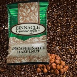 Pinnacle Hazelnut Decaf Ground Coffee (24-2.25 Oz Bags) -Koffee Express Shop hazelnutdecaf