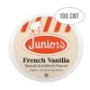 Junior's Most Fabulous French Vanilla, Medium Roast Single Single Serve 100 Ct 1 Junior's Most Fabulous French Vanilla, Medium Roast Single Single Serve 100 Ct -Koffee Express Shop juniors most fabulous french vanilla medium roast single single serve 100 ct1