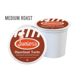 Junior's Most Fabulous Hazelnut Torte, Medium Roast Single Single Serve 2/18 Ct 7 Junior's Most Fabulous Hazelnut Torte, Medium Roast Single Single Serve 2/18 Ct -Koffee Express Shop juniors most fabulous hazelnut torte medium roast single single serve 1 1