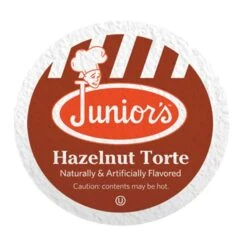 Junior's Most Fabulous Hazelnut Torte, Medium Roast Single Single Serve 2/18 Ct 8 Junior's Most Fabulous Hazelnut Torte, Medium Roast Single Single Serve 2/18 Ct -Koffee Express Shop juniors most fabulous hazelnut torte medium roast single single serve 1