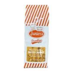 Junior's Most Fabulous Salted Caramel Ground Coffee, 6/12 Oz Bag -Koffee Express Shop juniorssaltedcaramel1 2