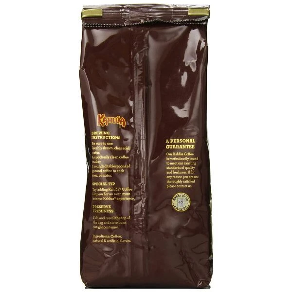 Kahlua French Vanilla Gourmet Ground Coffee (3 Bags/12 Oz) 5 Kahlua French Vanilla Gourmet Ground Coffee (3 Bags/12 Oz) - Image 3