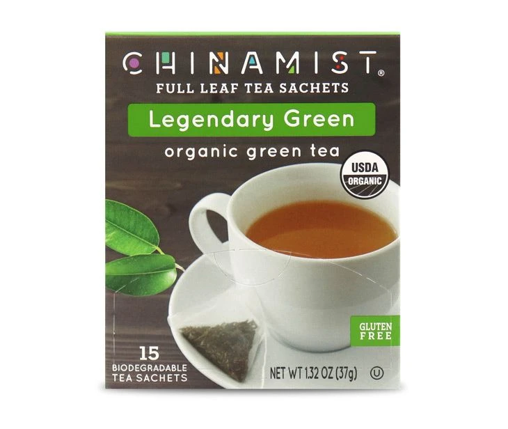 China Mist - Legendary Green Organic Black Full Leaf Tea Sachet, 6 Boxes 15 Count 5 China Mist - Legendary Green Organic Black Full Leaf Tea Sachet, 6 Boxes 15 Count - Image 3