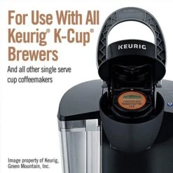 Market & Main Chocolate Peanut Butter Single Serve Coffee Cups, 6 Box (72 Cups) -Koffee Express Shop market main chocolate peanut butter cup coffee single serve cups 12cups4