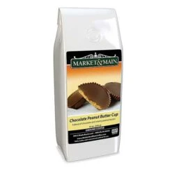 Market & Main® Chocolate Peanut Butter Cup Flavored Coffee (6 Bags/12 Oz) -Koffee Express Shop market and main chocolate peanut butter cup flavored coffee single bag 12 ounces 1