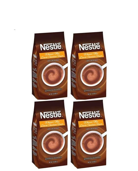 Nestlé® Nestle Hot Cocoa Mix Whipper Mix Hot Cocoa , 4 Bags (2lbs Each) 3 Nestlé® Nestle Hot Cocoa Mix Whipper Mix Hot Cocoa , 4 Bags (2lbs Each)