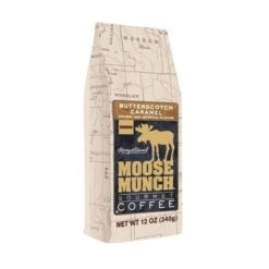 Harry & David Moose Munch Butterscotch Caramel Ground Gourmet Coffee 2 Bags -Koffee Express Shop new project