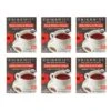 China Mist - Zesty Hibiscus Ginger Organic Black Full Leaf Tea Sachet, 6 Boxes 15 Count Each -Koffee Express Shop organic hibiscus ginger herbal tea sachets 6 pack