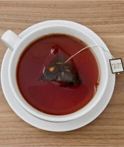 China Mist - Cranberry Blood Orange Organic Black Full Leaf Tea Sachet, 15 Count -Koffee Express Shop sachet cranberrybloodorange