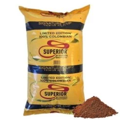 Superior LE 100% Colombian Ground Coffee (160 Bags/2.5 Oz) -Koffee Express Shop supcolombain
