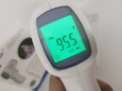 Digital Lcd Infrared Thermometer Non-contact Forehead Baby Adult Temperature USA 12 Pack -Koffee Express Shop thermometer 3