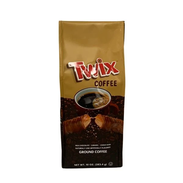 Twix Milk Chocolate, Caramel And Cookie Bars, Naturally And Artificially Flavored Ground Coffee, 10 Oz Bag 5 Twix Milk Chocolate, Caramel And Cookie Bars, Naturally And Artificially Flavored Ground Coffee, 10 Oz Bag - Image 3